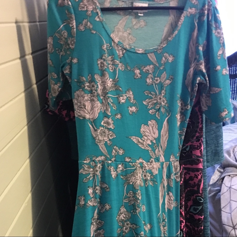 Lularoe Ana vintage print